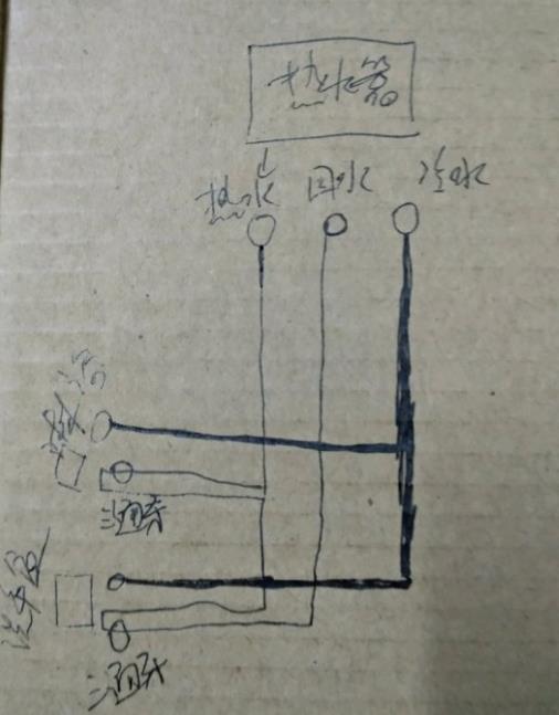 兩個衛(wèi)生間回水圖示意，看高級水工師傅是如何布局的！